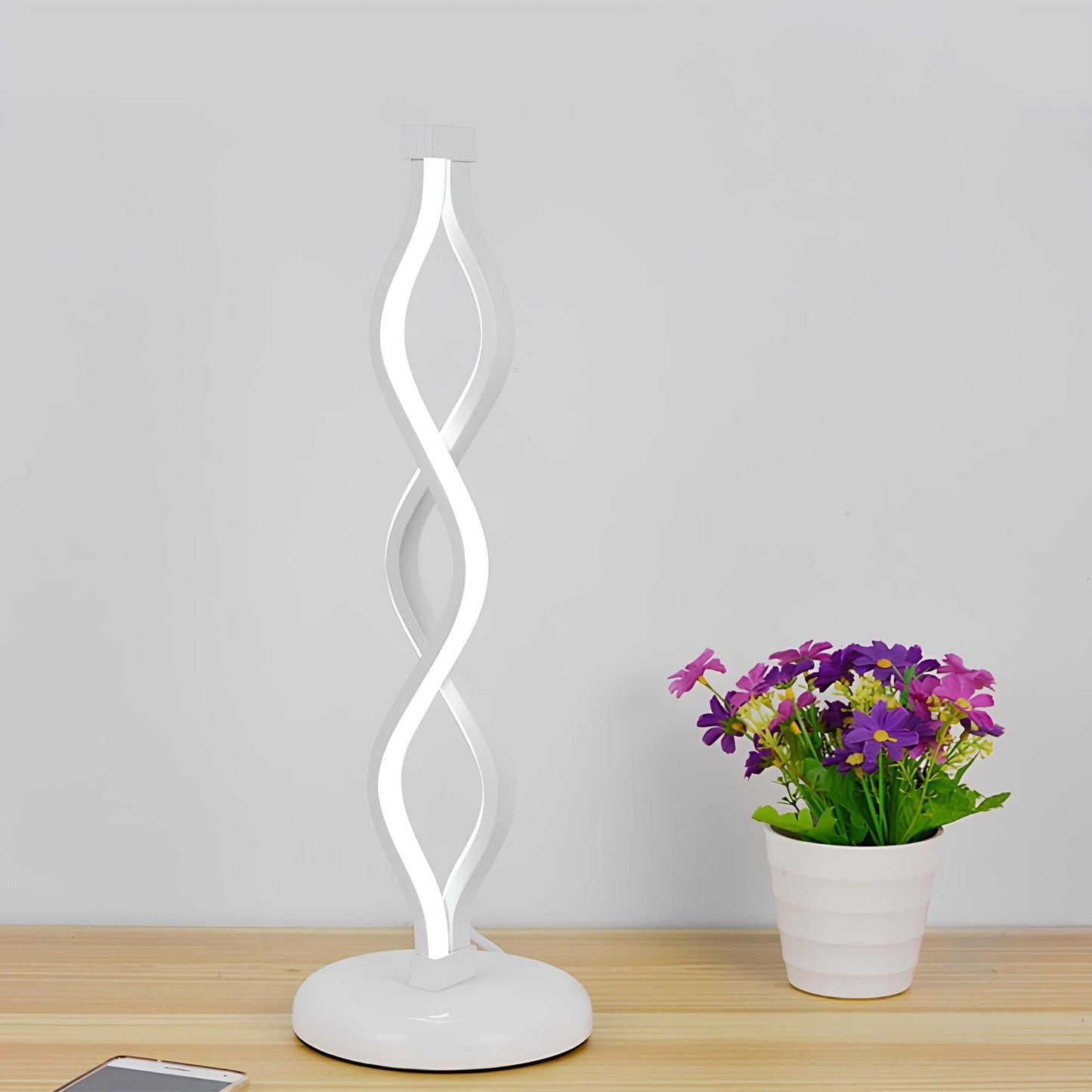SpiralLamp | Stijlvolle LED tafellamp voor een moderne sfeer