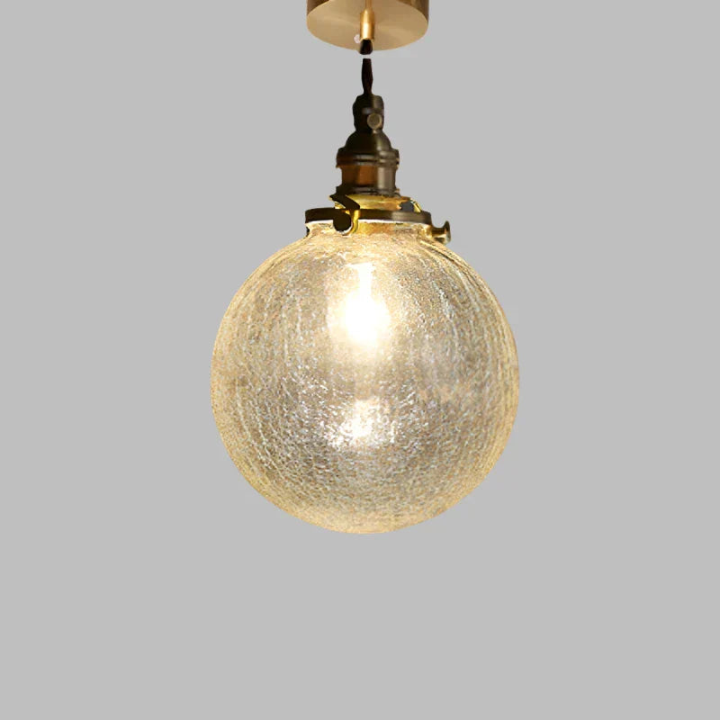 Kristallen glazen hanglamp