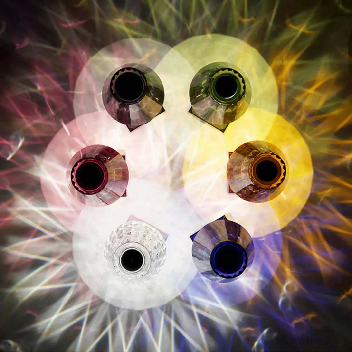 LuminousCrystal - Acryl kristallen kunst tafellamp
