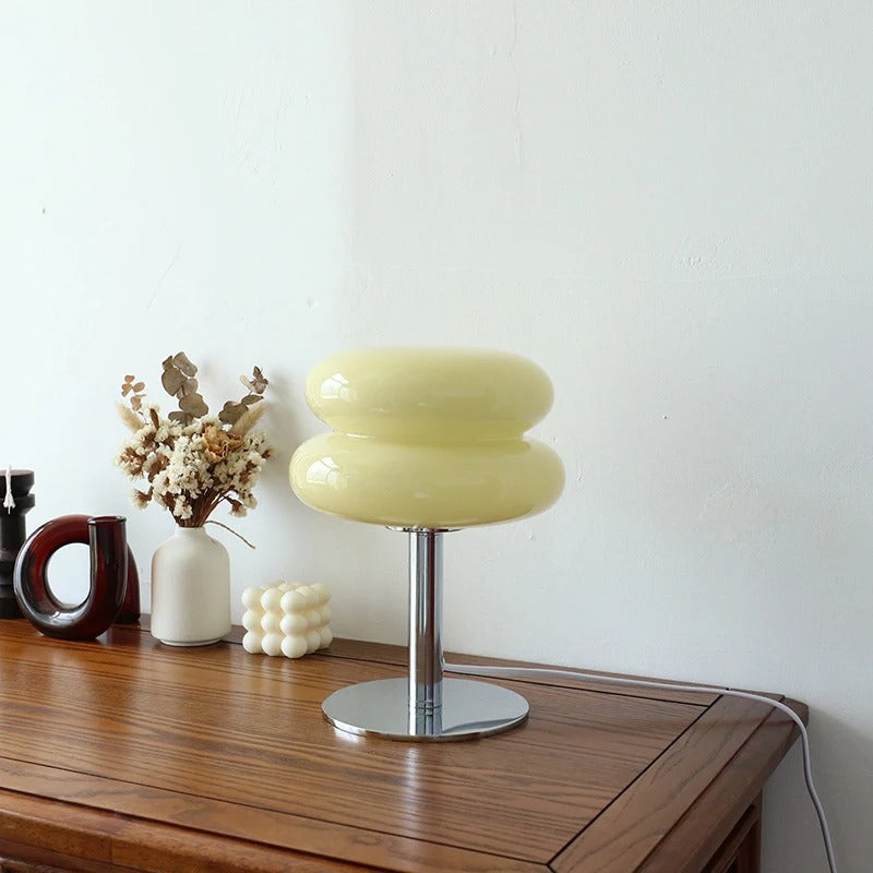 GlowLuxe | Functionele en moderne glazen tafellamp