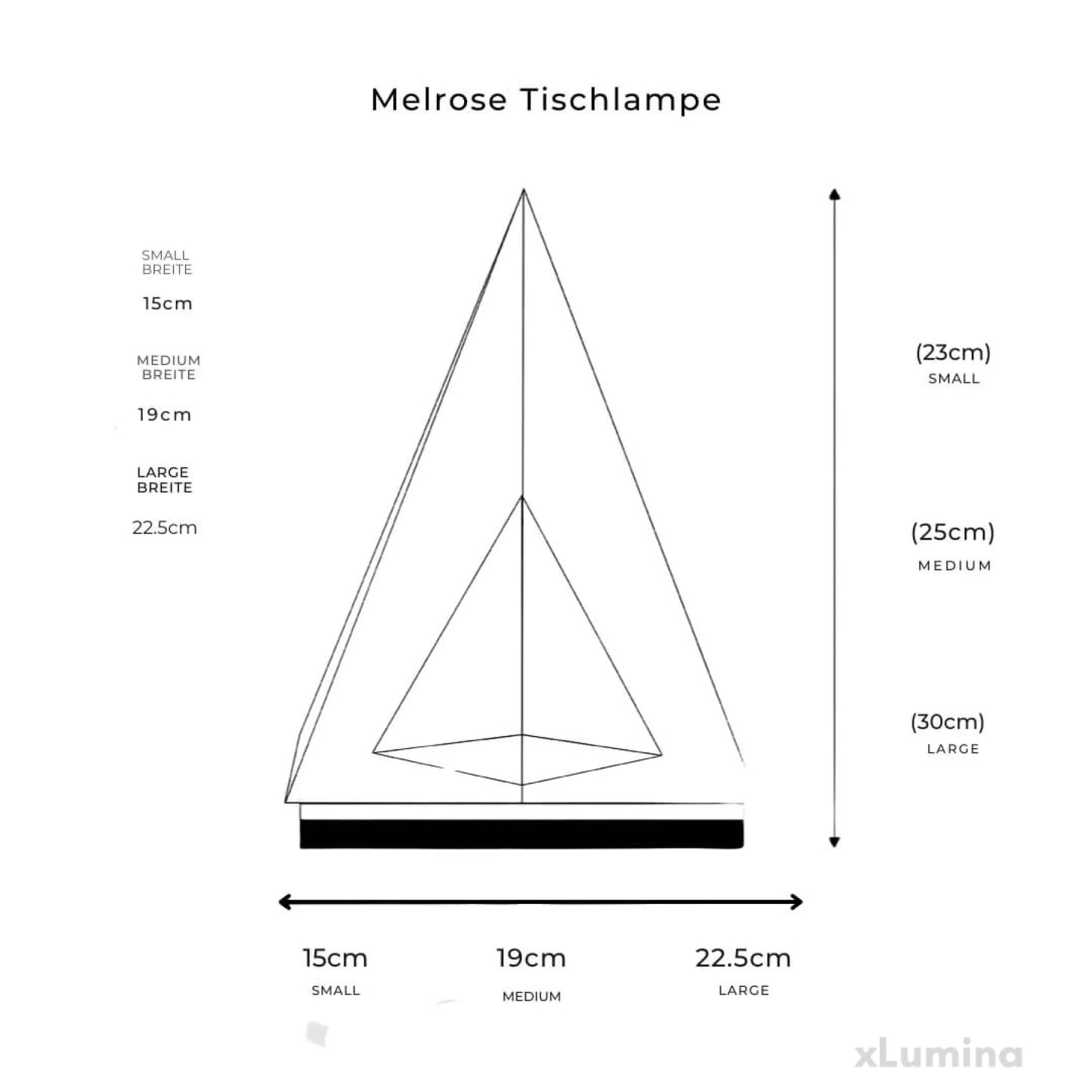 Melrose LED tafellamp - Minimalistisch ontwerp