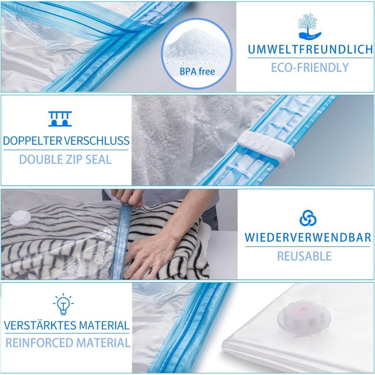VacuSafe | Extra grote vacuümzakken voor kleding