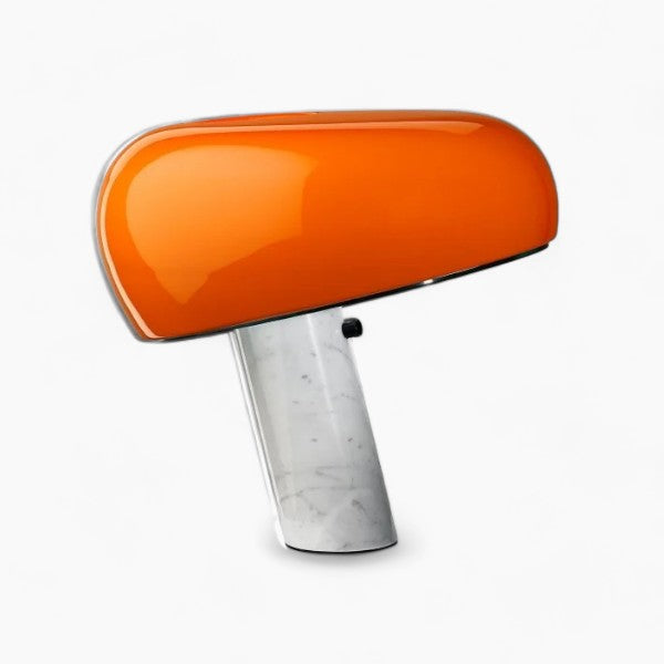 SnoopyLamp | Elegante tafellamp van metaal, glas en marmer