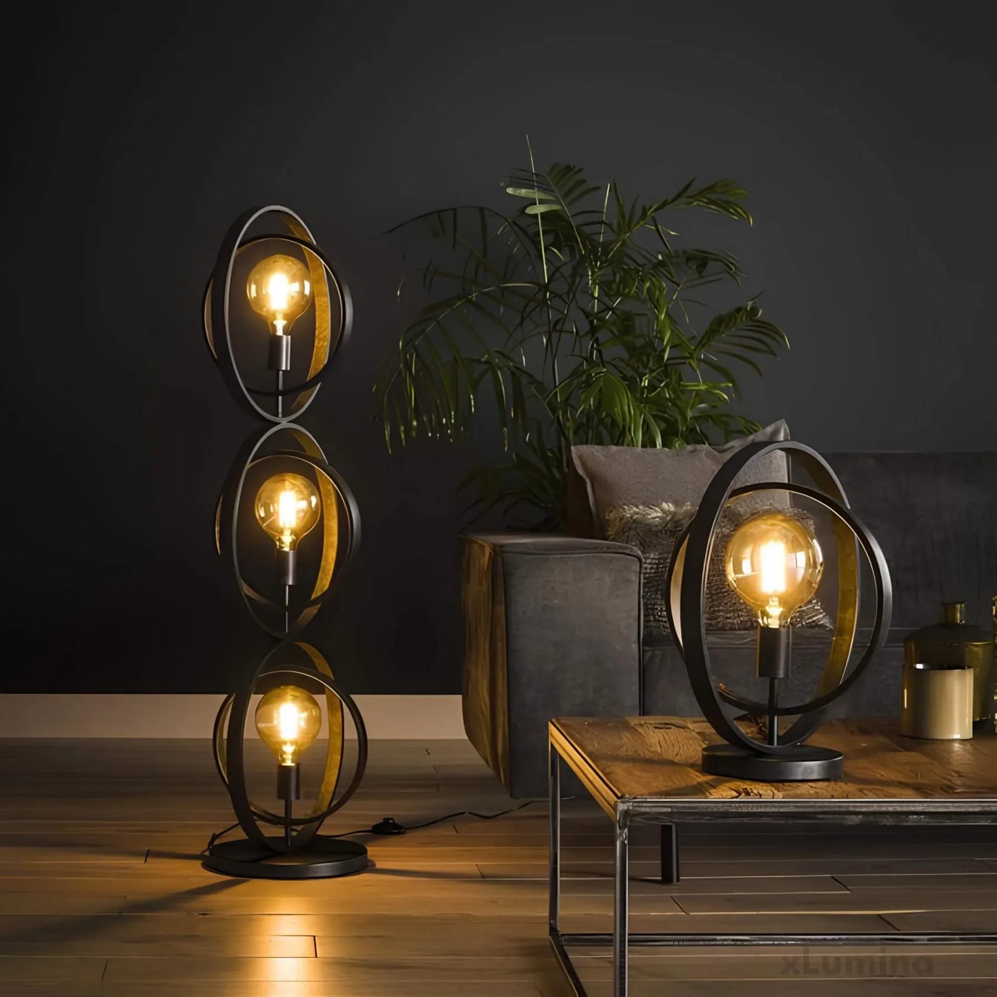 Otanround - Metalen tafellamp