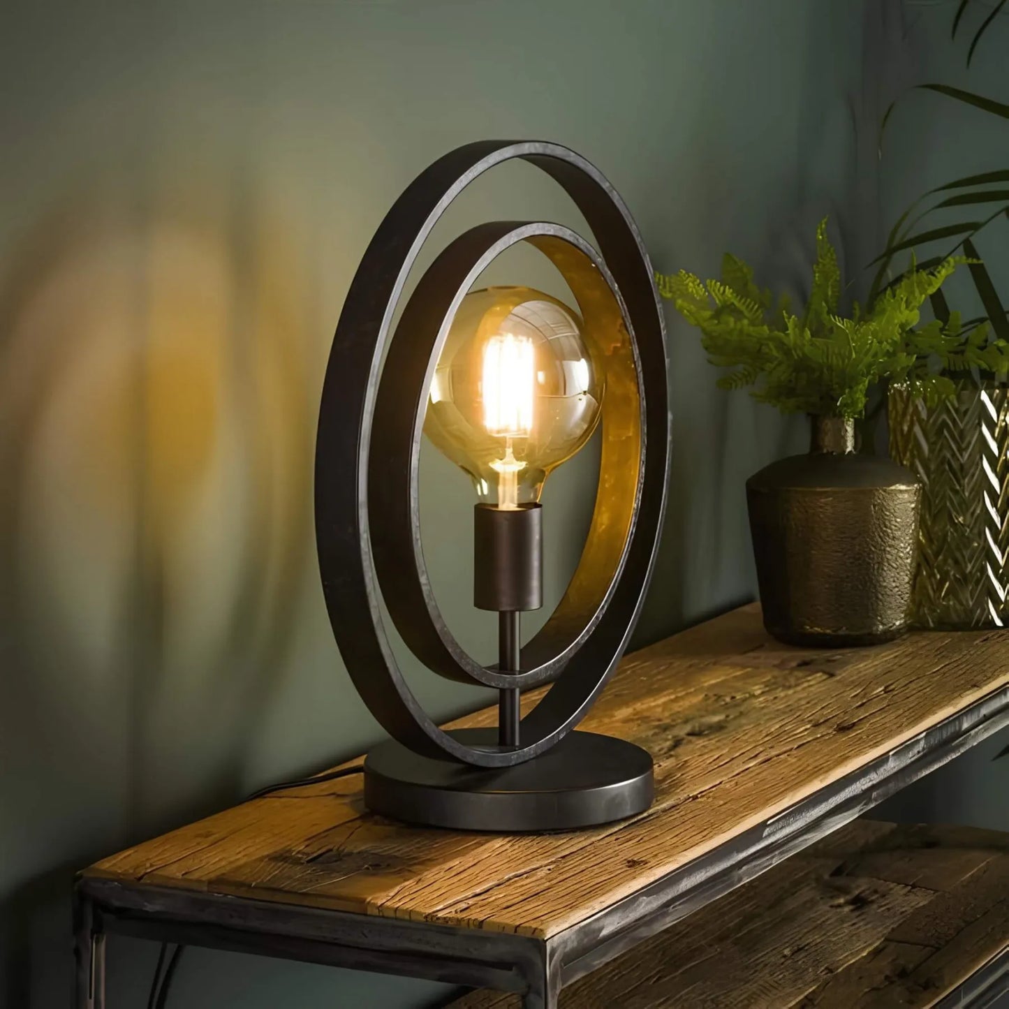 Otanround - Metalen tafellamp