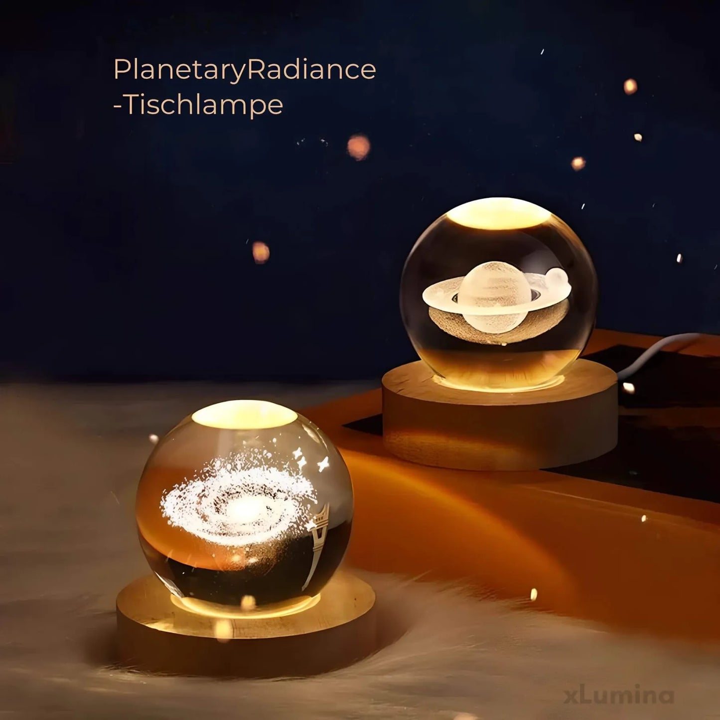 PlanetaryRadiance - Zonnestelsel tafellamp