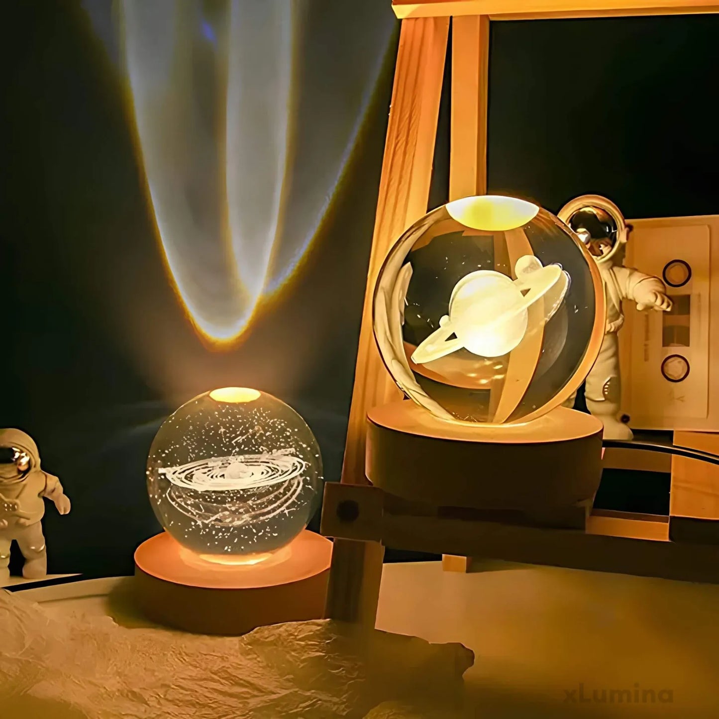 PlanetaryRadiance - Zonnestelsel tafellamp