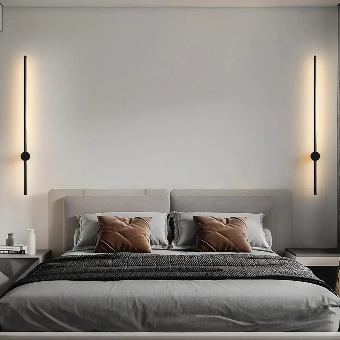 VALENO Dimbare Wandlamp | Met Afstandsbediening & Luxe Aluminium Afwerking