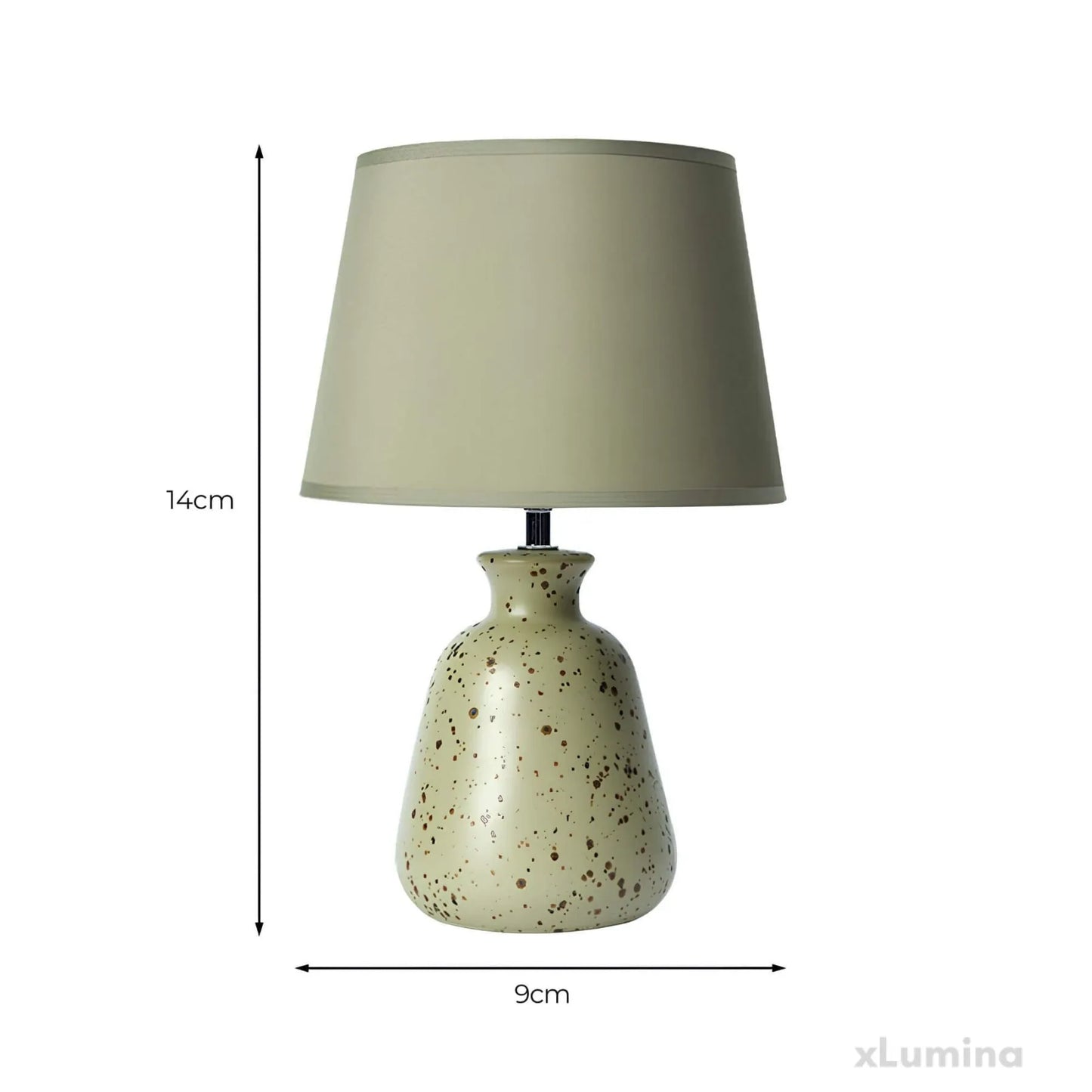 RusticaLight - Keramisch bedlampje