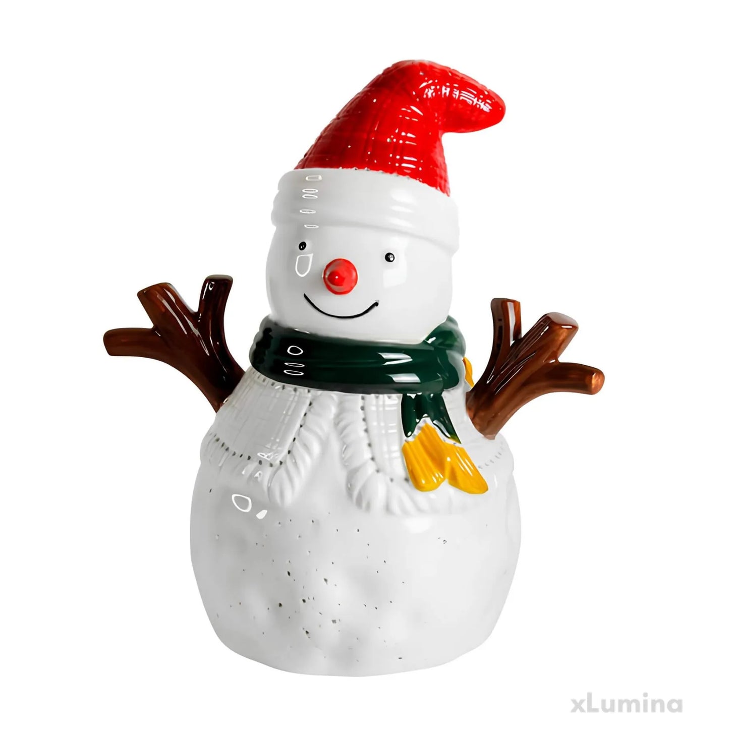 Sneeuwpop kerstdecoratie - Binnenverlichting