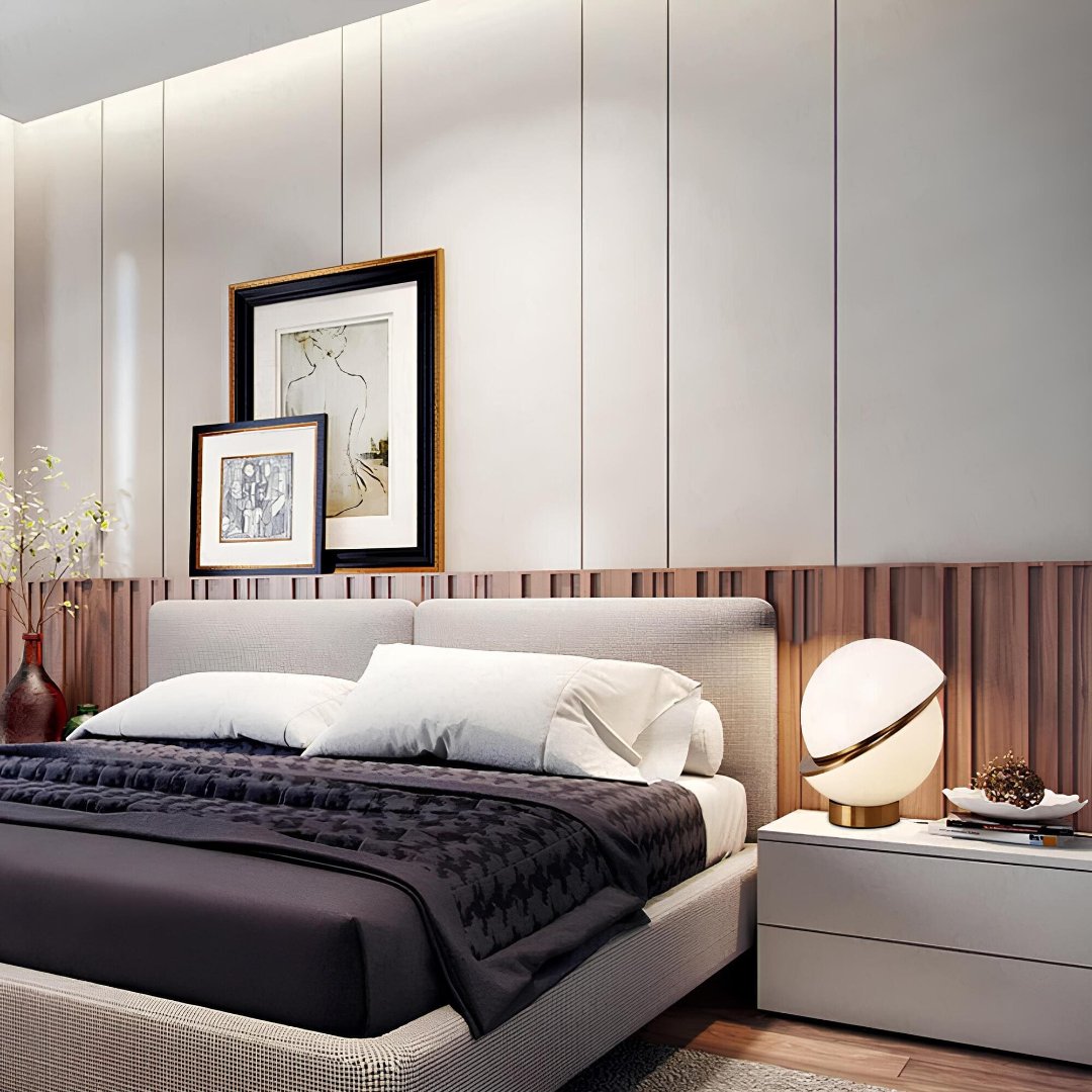 Scandinavische elegantie | Tafellamp met warm wit licht