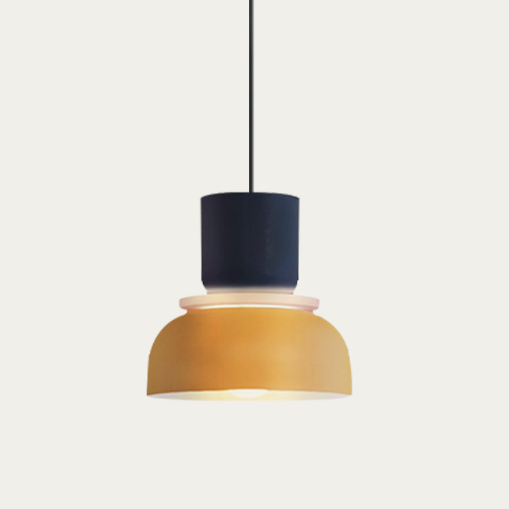 Dulcy Scandinavische hanglamp met kleurblok