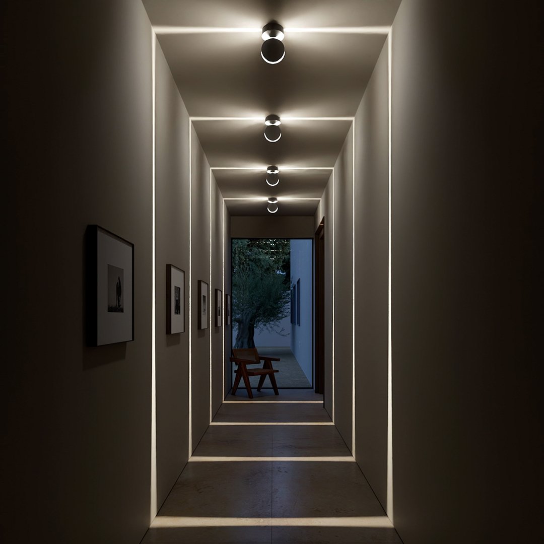 HaloGlow Minimalistische plafondlamp voor modern design