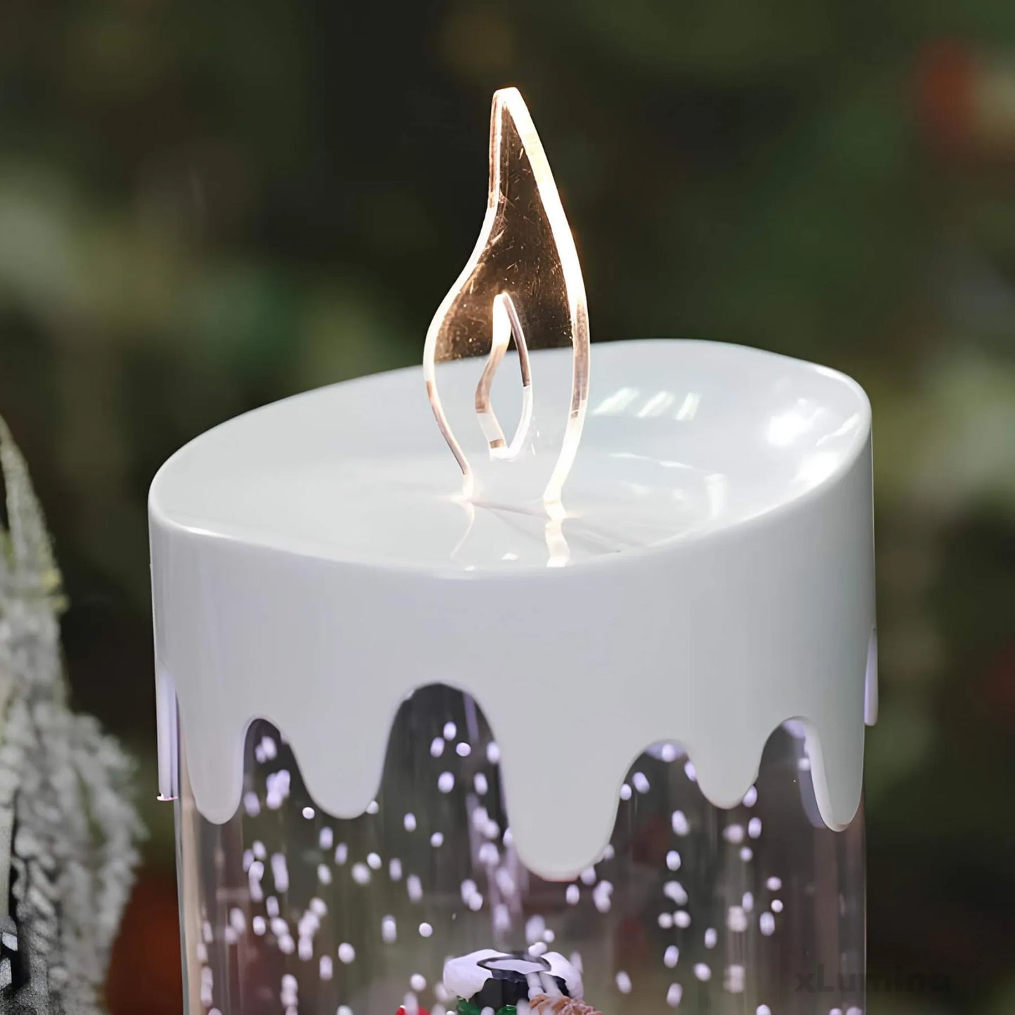 Kerstboom lamp - Sneeuwpop tafellamp