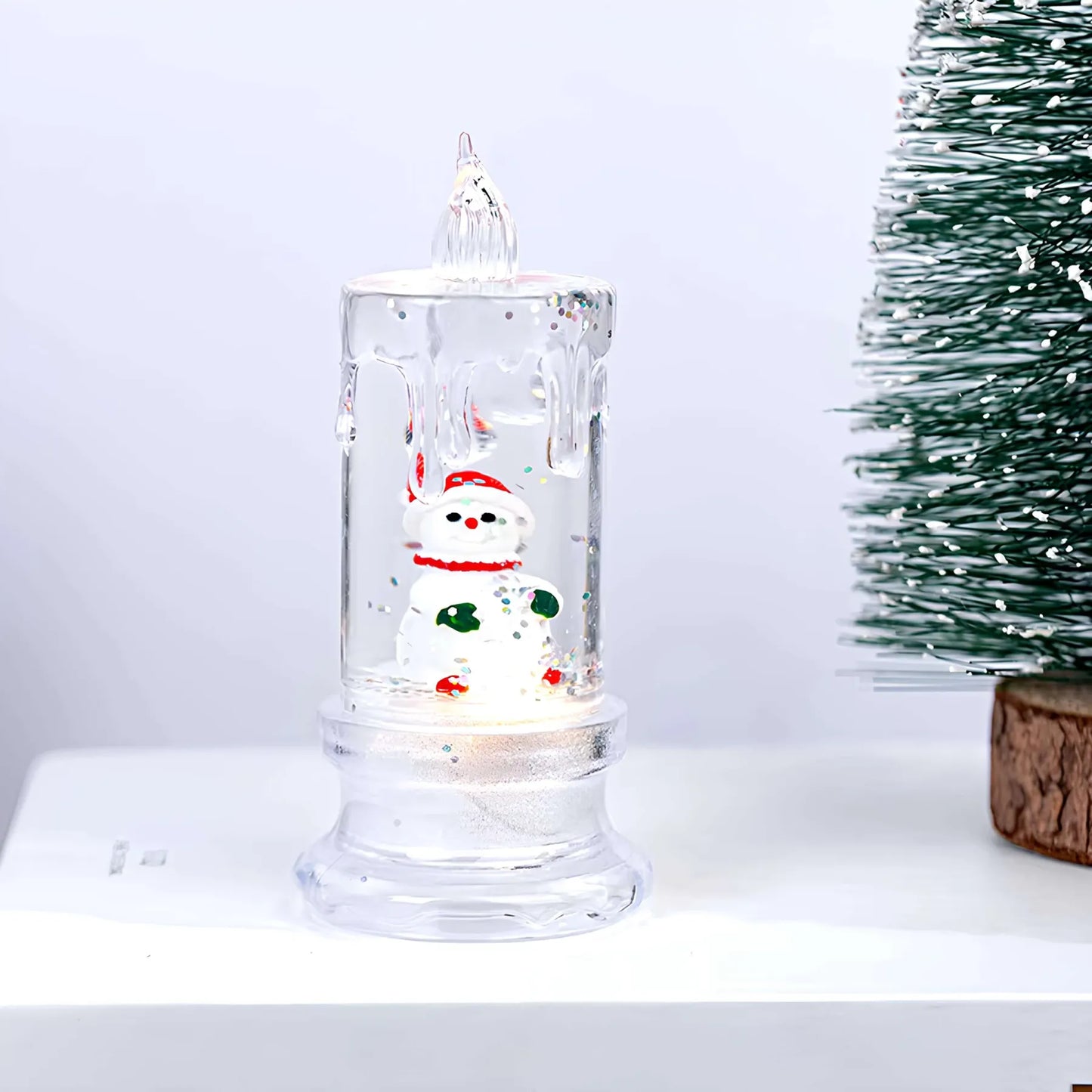 Kerstdecoratie licht - LED kaarslamp