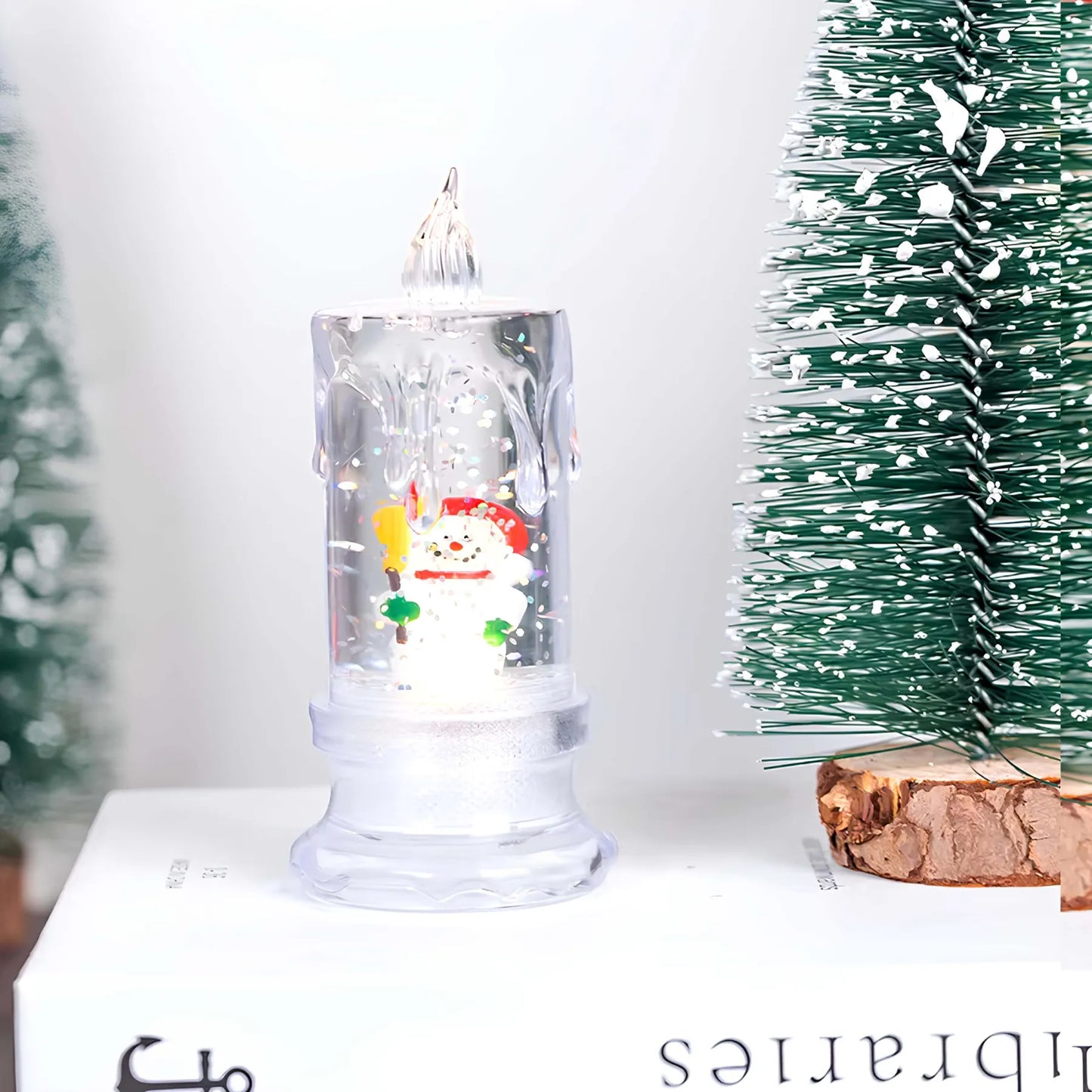 Kerstdecoratie licht - LED kaarslamp