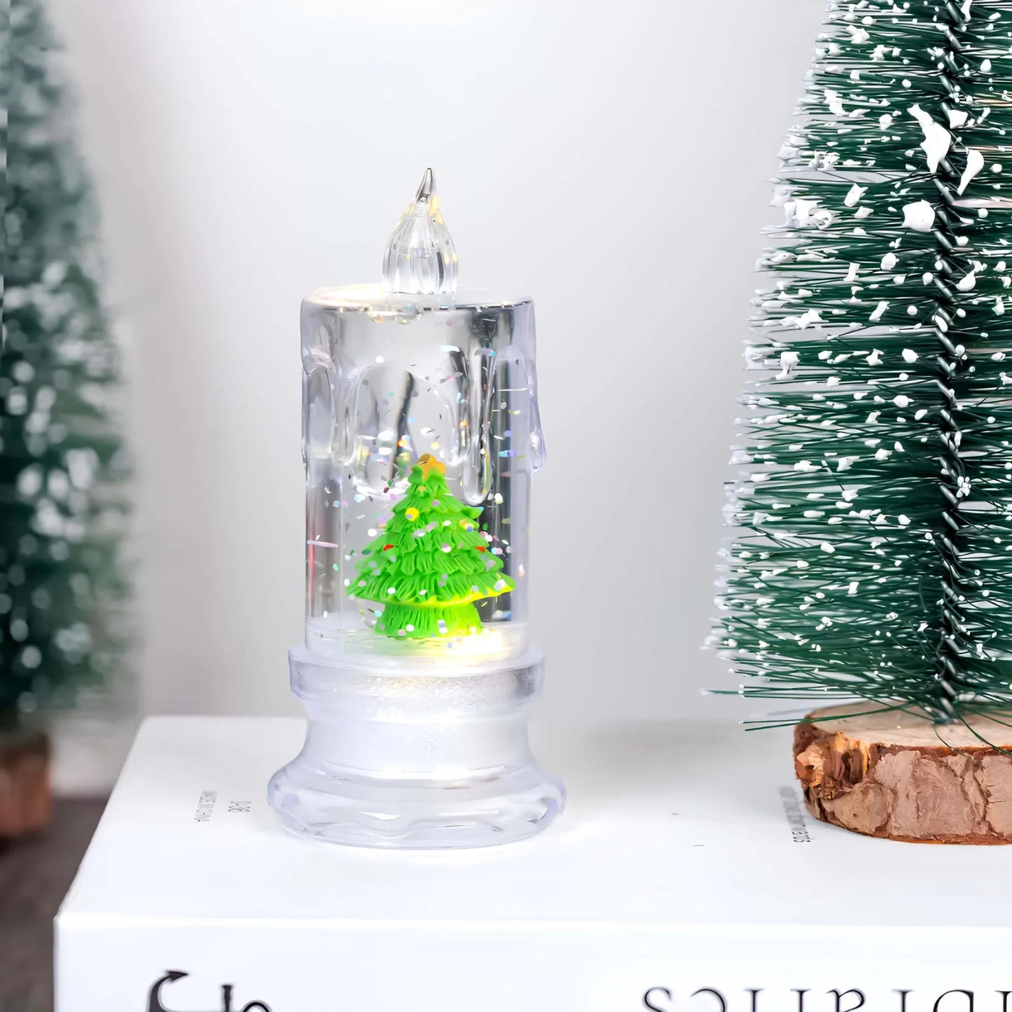 Kerstdecoratie licht - LED kaarslamp