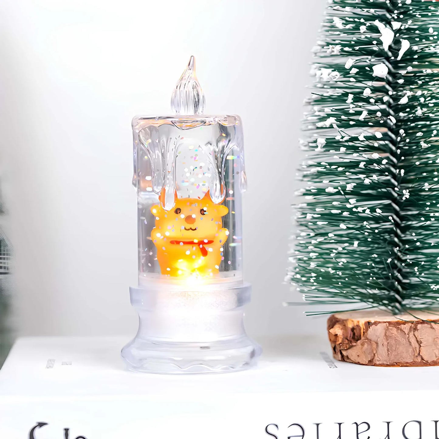 Kerstdecoratie licht - LED kaarslamp