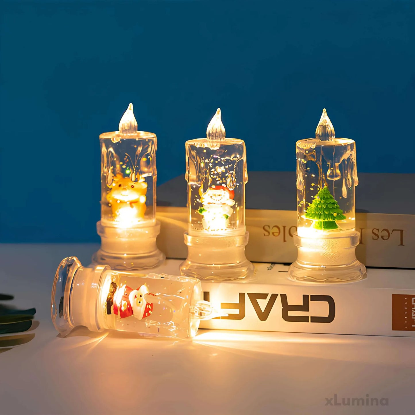 Kerstdecoratie licht - LED kaarslamp