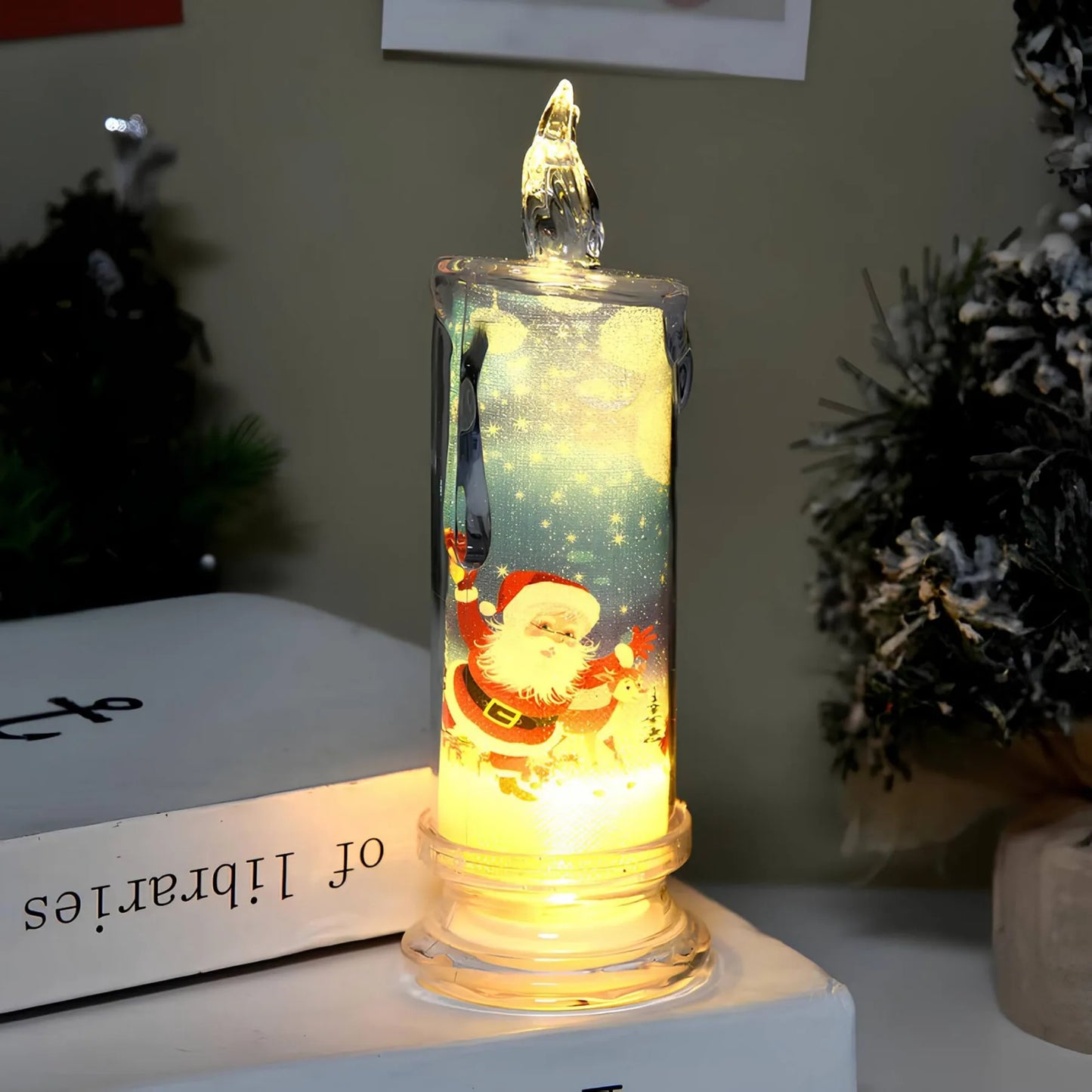 Kerstkaars - LED lamp