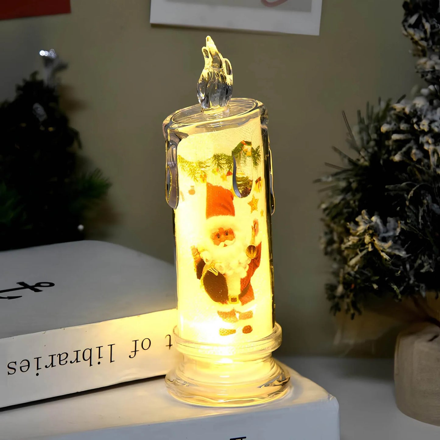 Kerstkaars - LED lamp