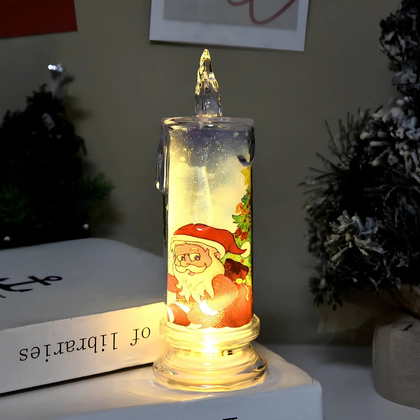 Kerstkaars - LED lamp