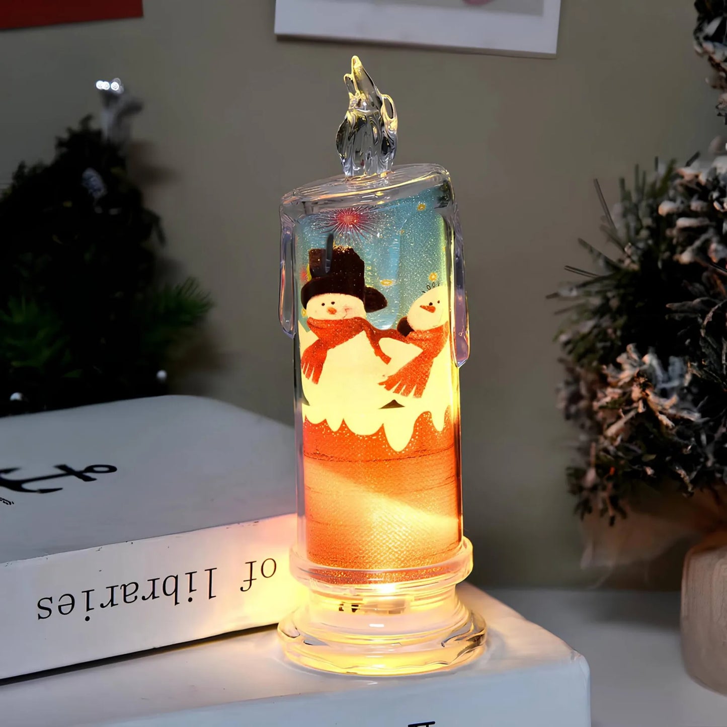Kerstkaars - LED lamp