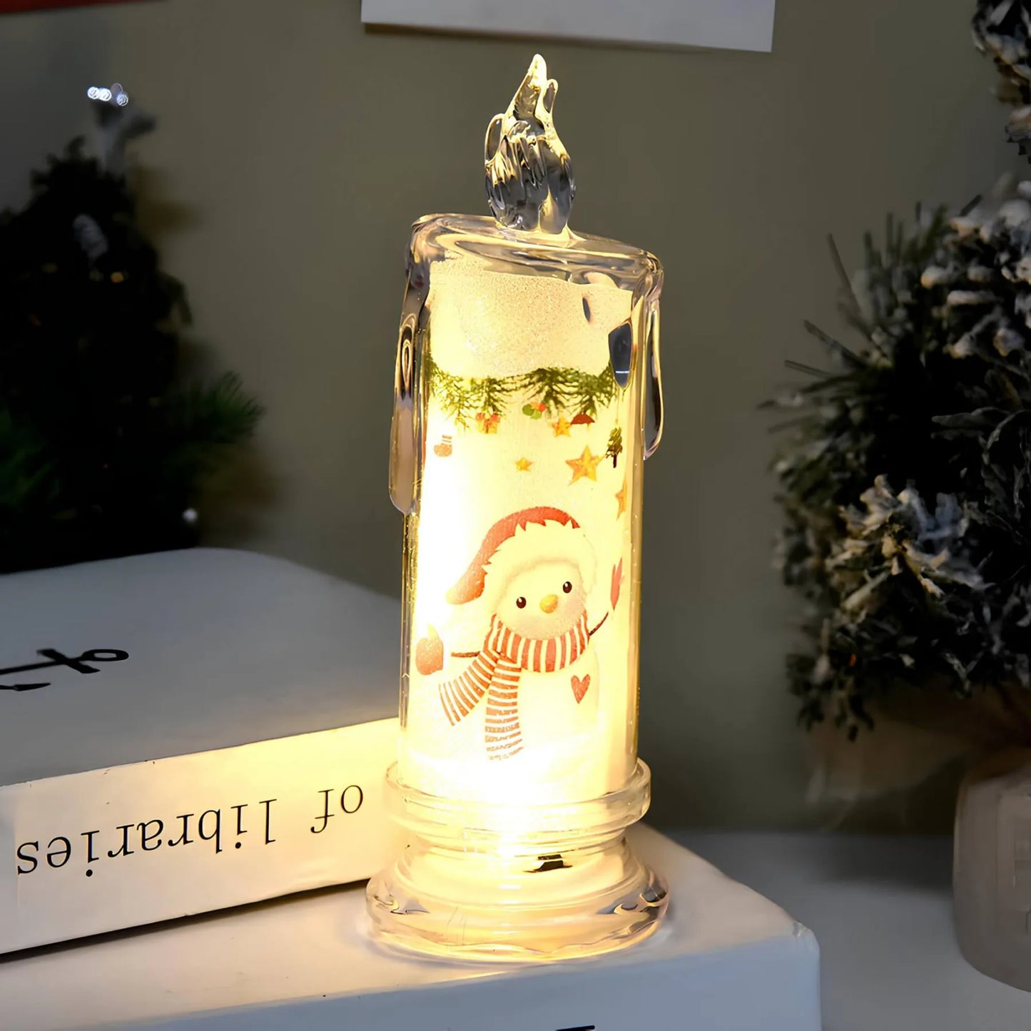 Kerstkaars - LED lamp