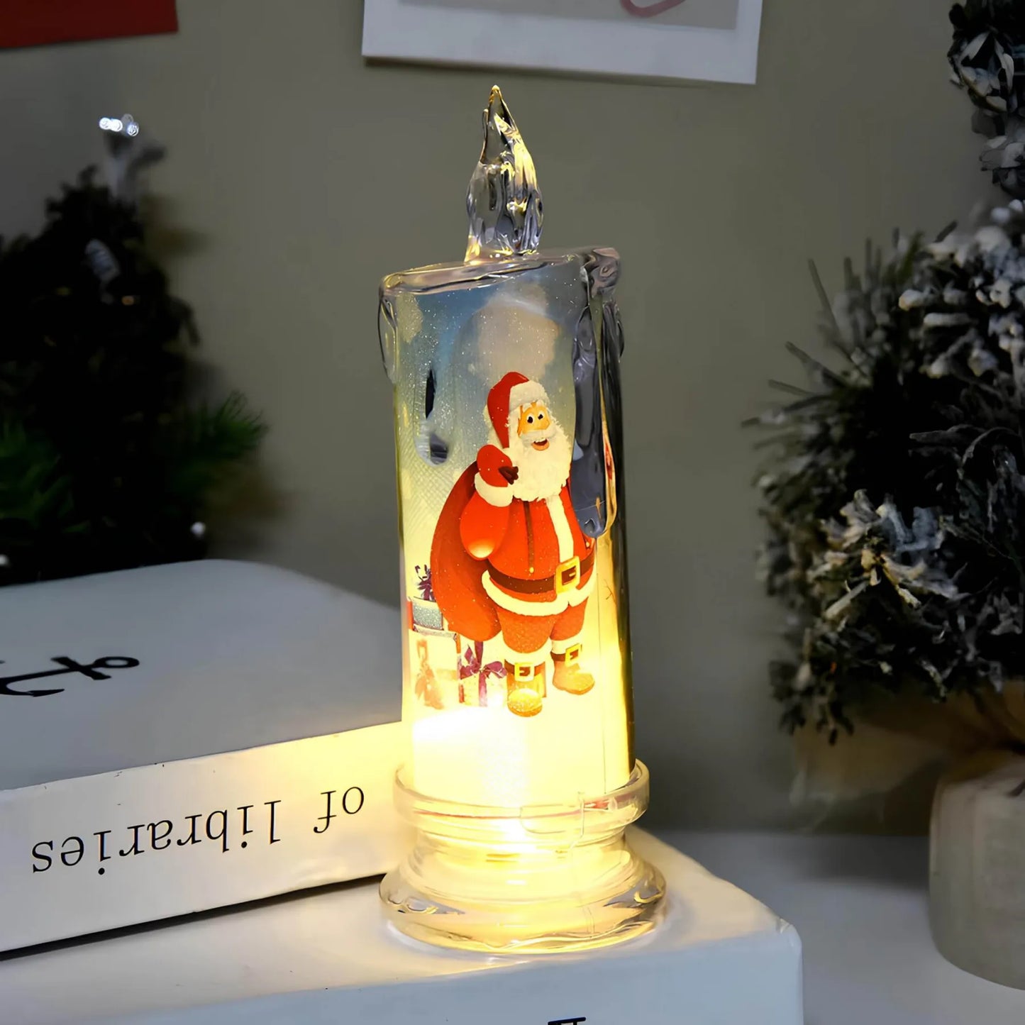 Kerstkaars - LED lamp