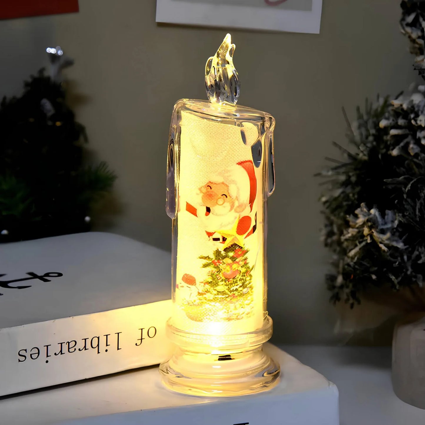 Kerstkaars - LED lamp