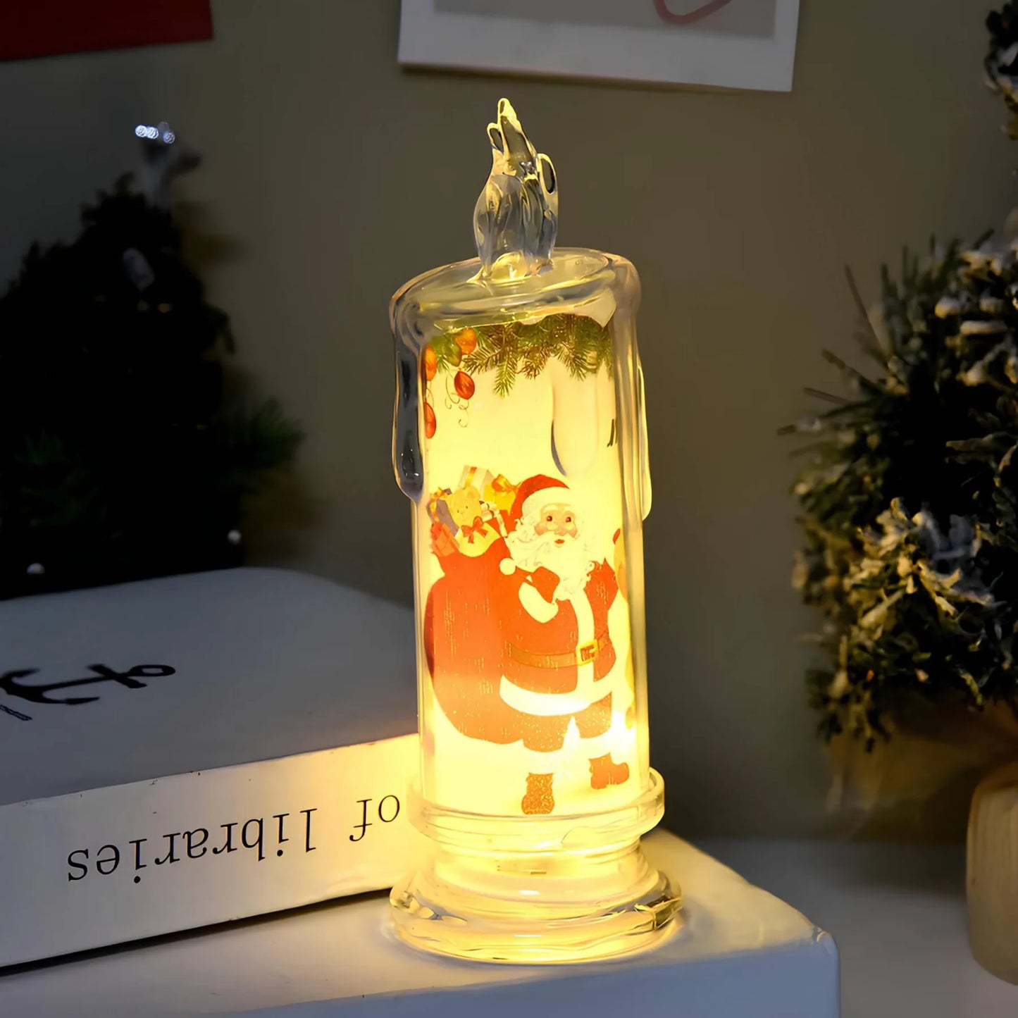 Kerstkaars - LED lamp