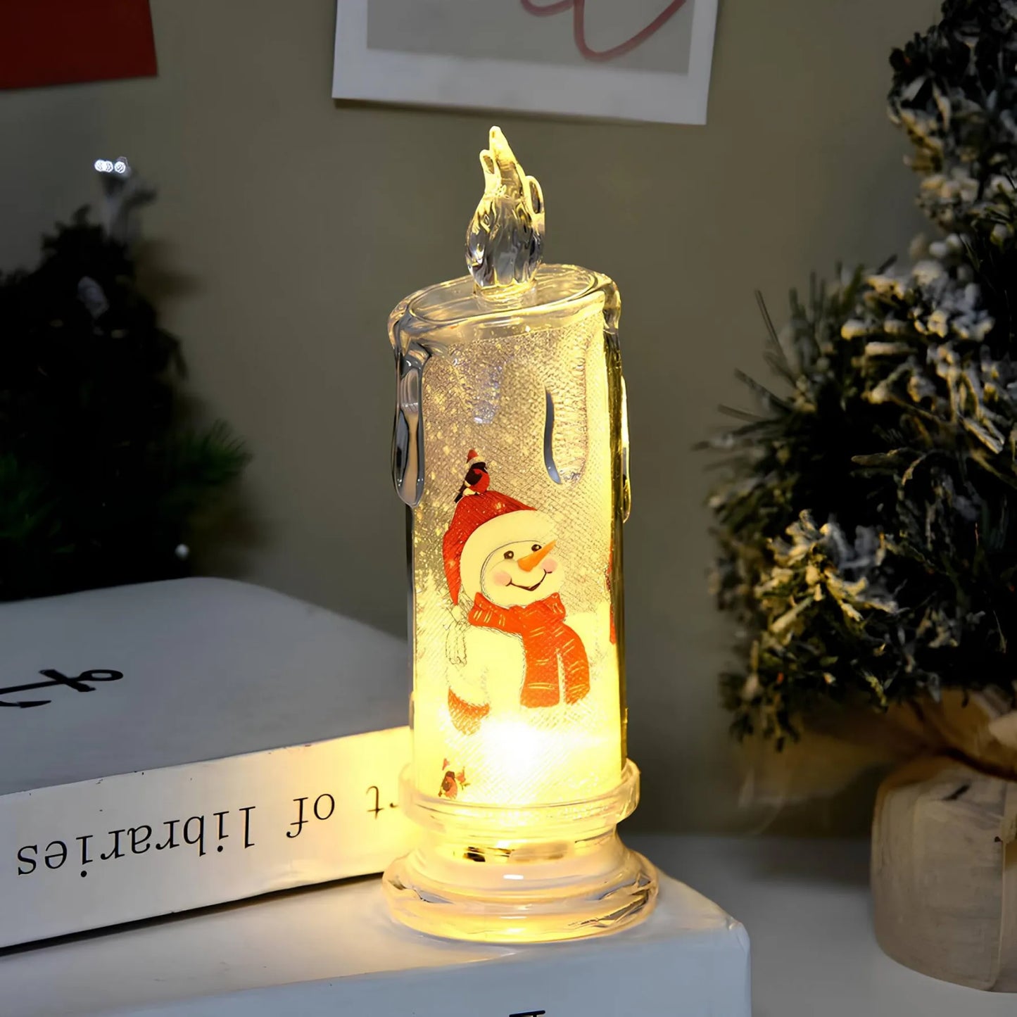 Kerstkaars - LED lamp