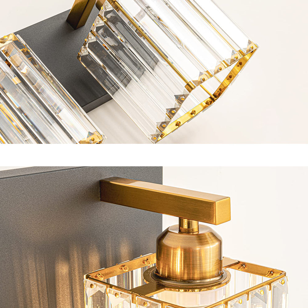 GlamCube | Luxe kristallen wandlamp