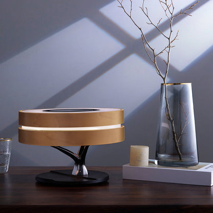 Veylix | Bureaulamp met luidspreker en draadloze oplader