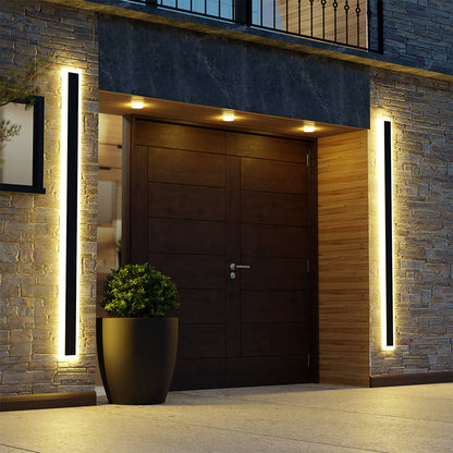 LYNQ Buitenlamp | Moderne LED Wandlamp – Waterdichte Tuin-, Balkon- & Terrasverlichting
