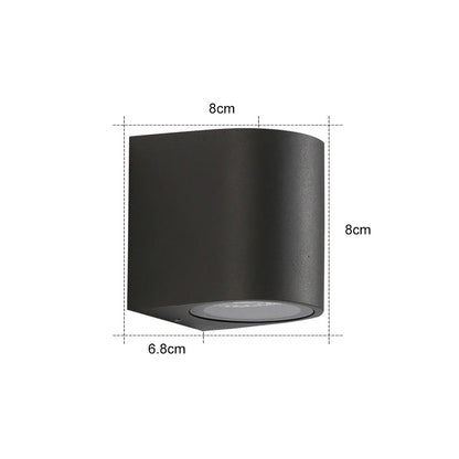 ShadeWave | Compacte LED wandlamp voor buiten