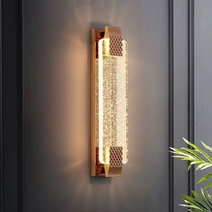 LuxeLine | Dimbare kristallen wandlamp