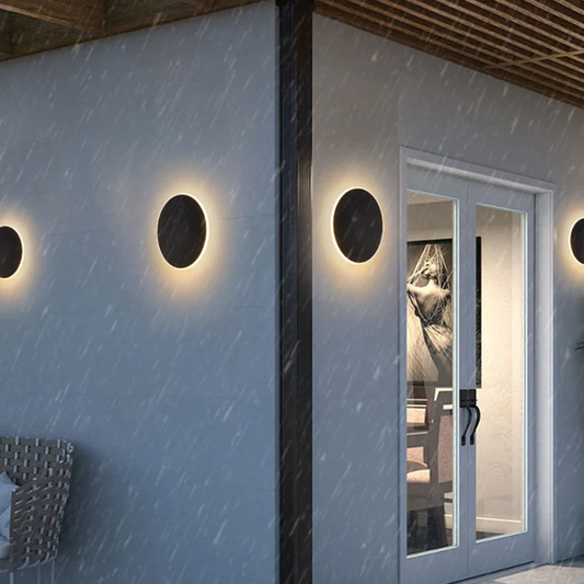 Moon | Ronde Metalen Led Muur Lamp