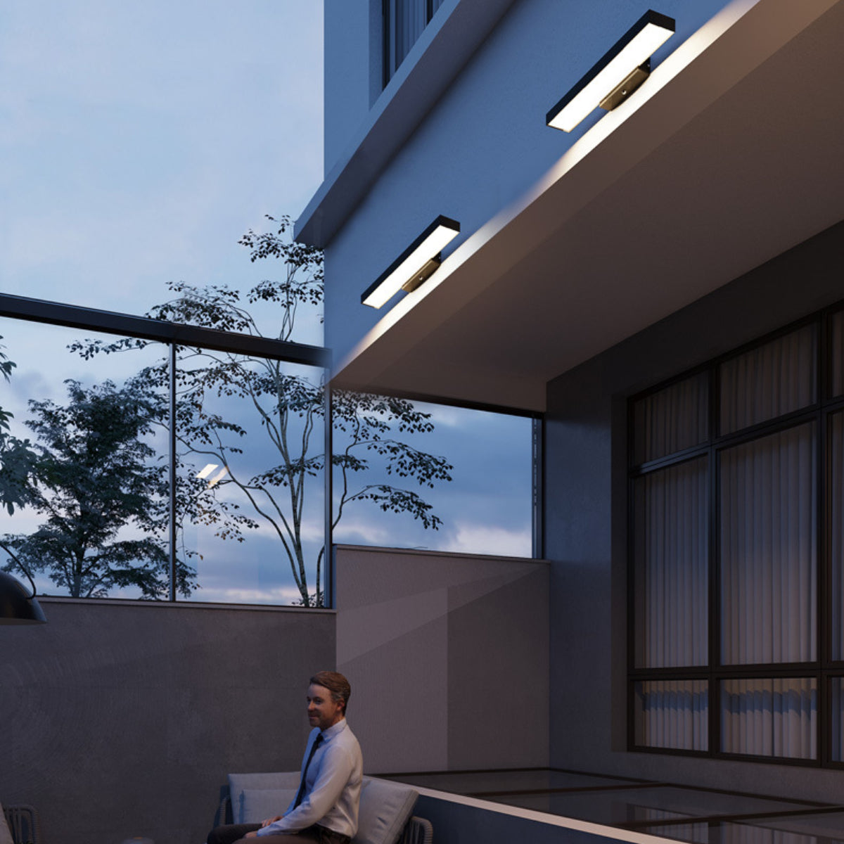 LuxeBar | Minimalistische buitenwandlamp