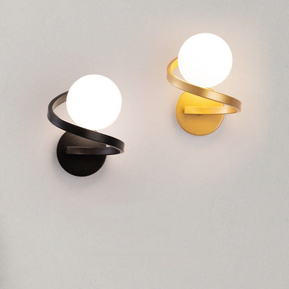 AuroraLoop Minimalistische LED wandlamp