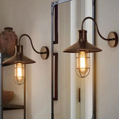 BarnBright | Klassieke raster wandlamp