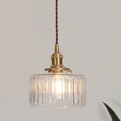 Vintage kristallen hanglamp