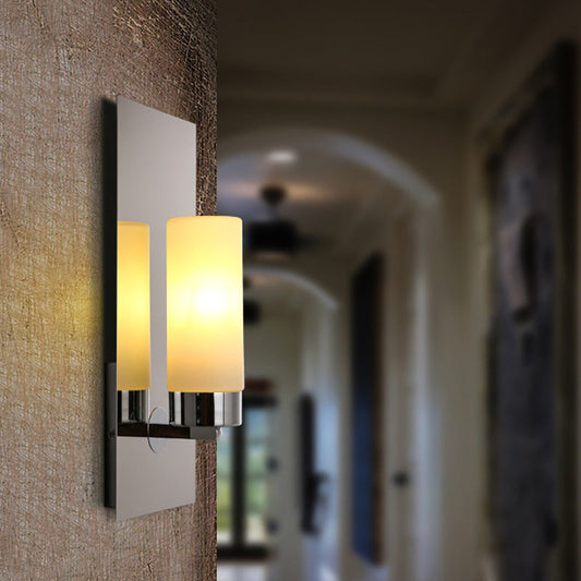 LumoGlow | Slim wandlamp met mat glas