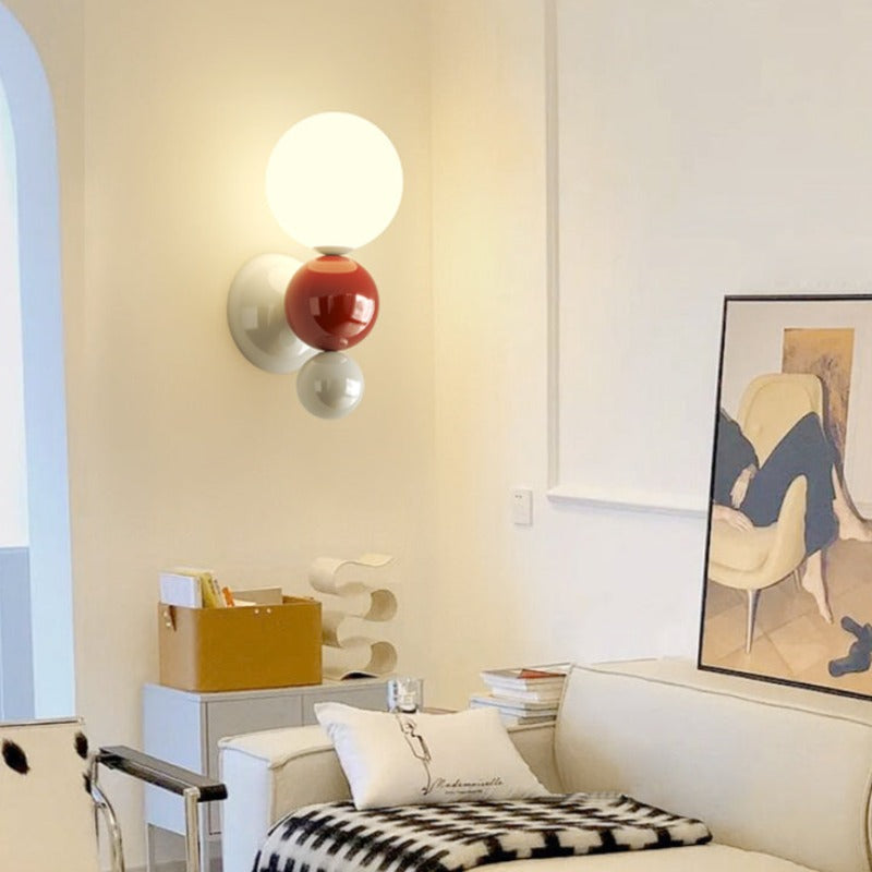 SphereLight Minimalistische LED wandlamp