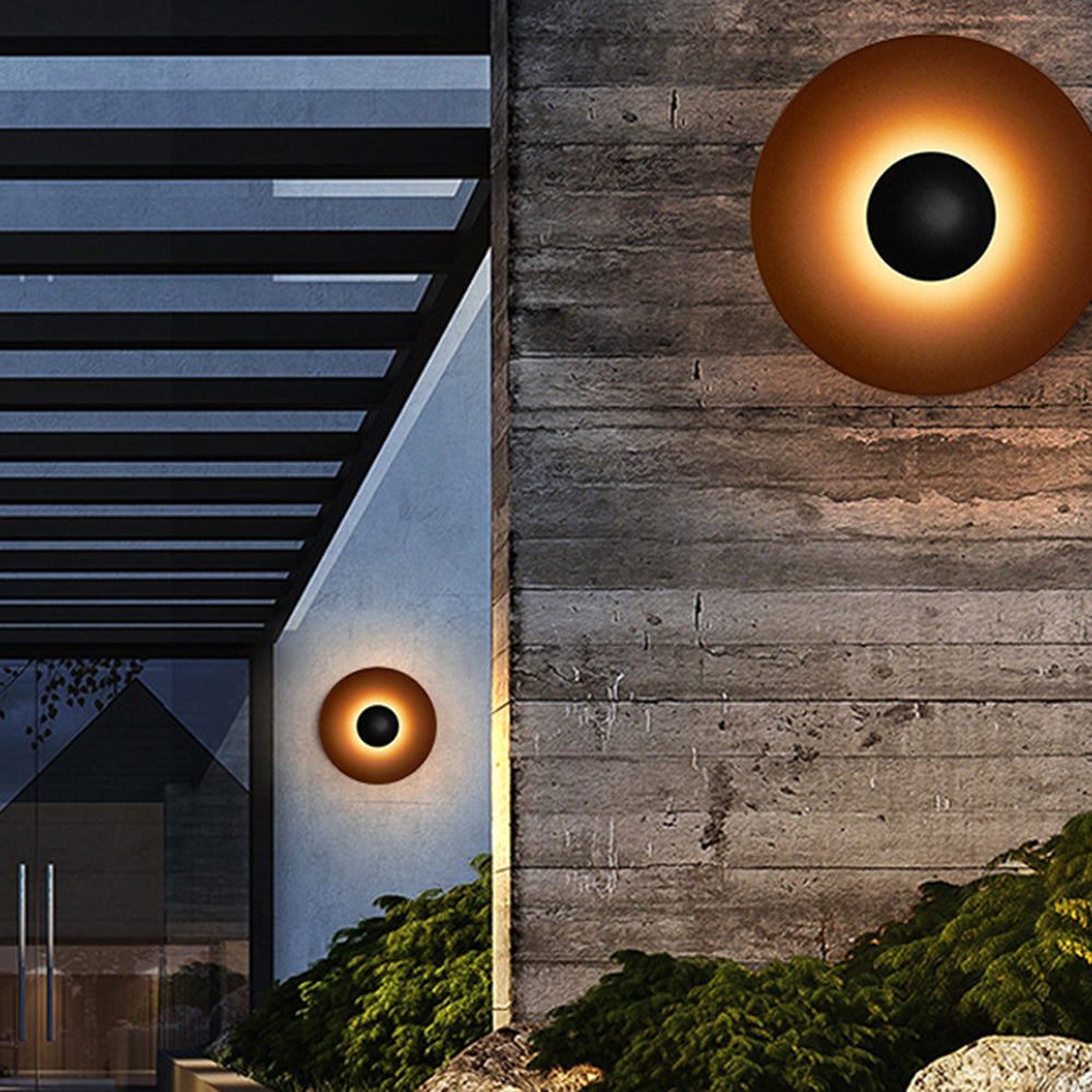 LumiDisk | Elegante buitenwandlamp