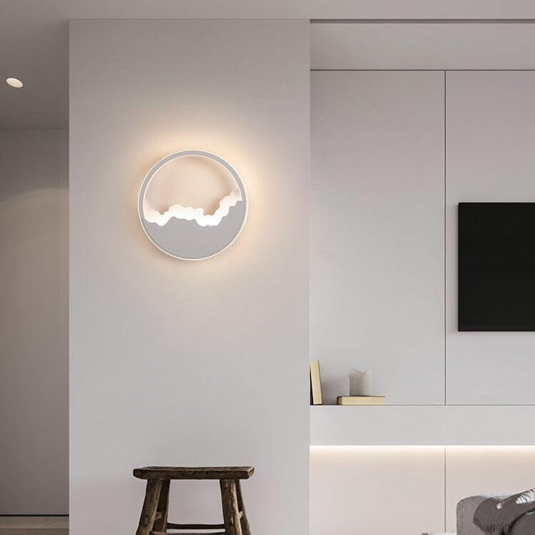 Minimalistische wandlamp