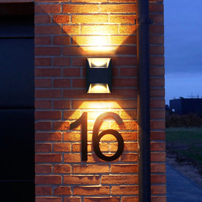 BrilliantAura | Moderne metalen wandlamp