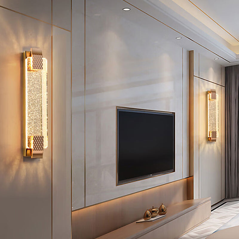 LuxeLine | Dimbare kristallen wandlamp
