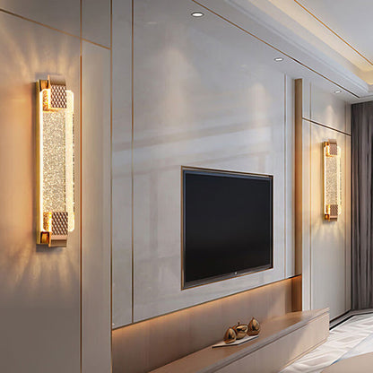 LuxeLine | Dimbare kristallen wandlamp