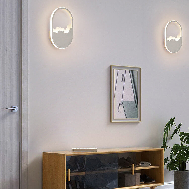 Minimalistische wandlamp